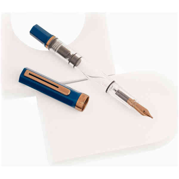 TWSBI ECO Indigo Blue W/ Bronze Fountain Pen