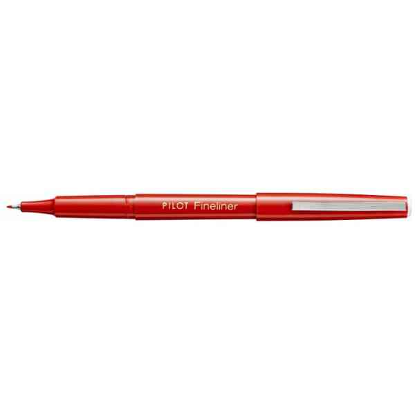 Fineliner Röd
