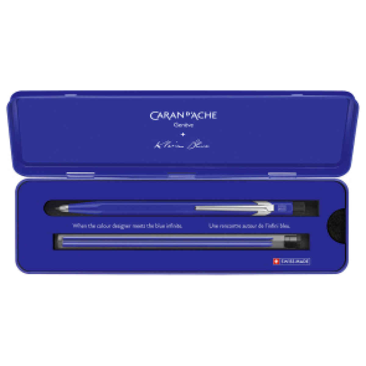 Caran d'Ache Fix Pencil Klein Blue 2 mm - Bild 4