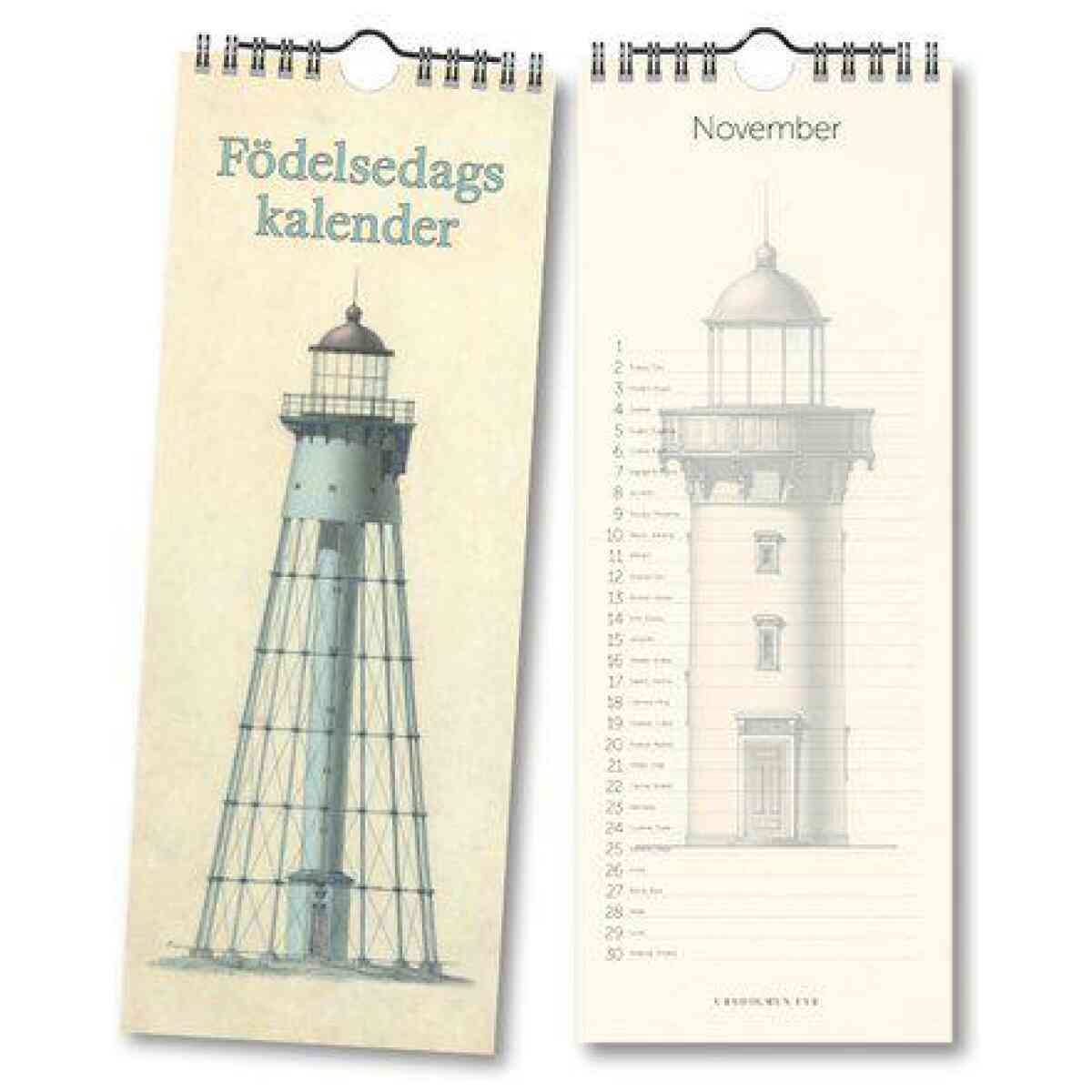 Födelsdagskalender Fyrar