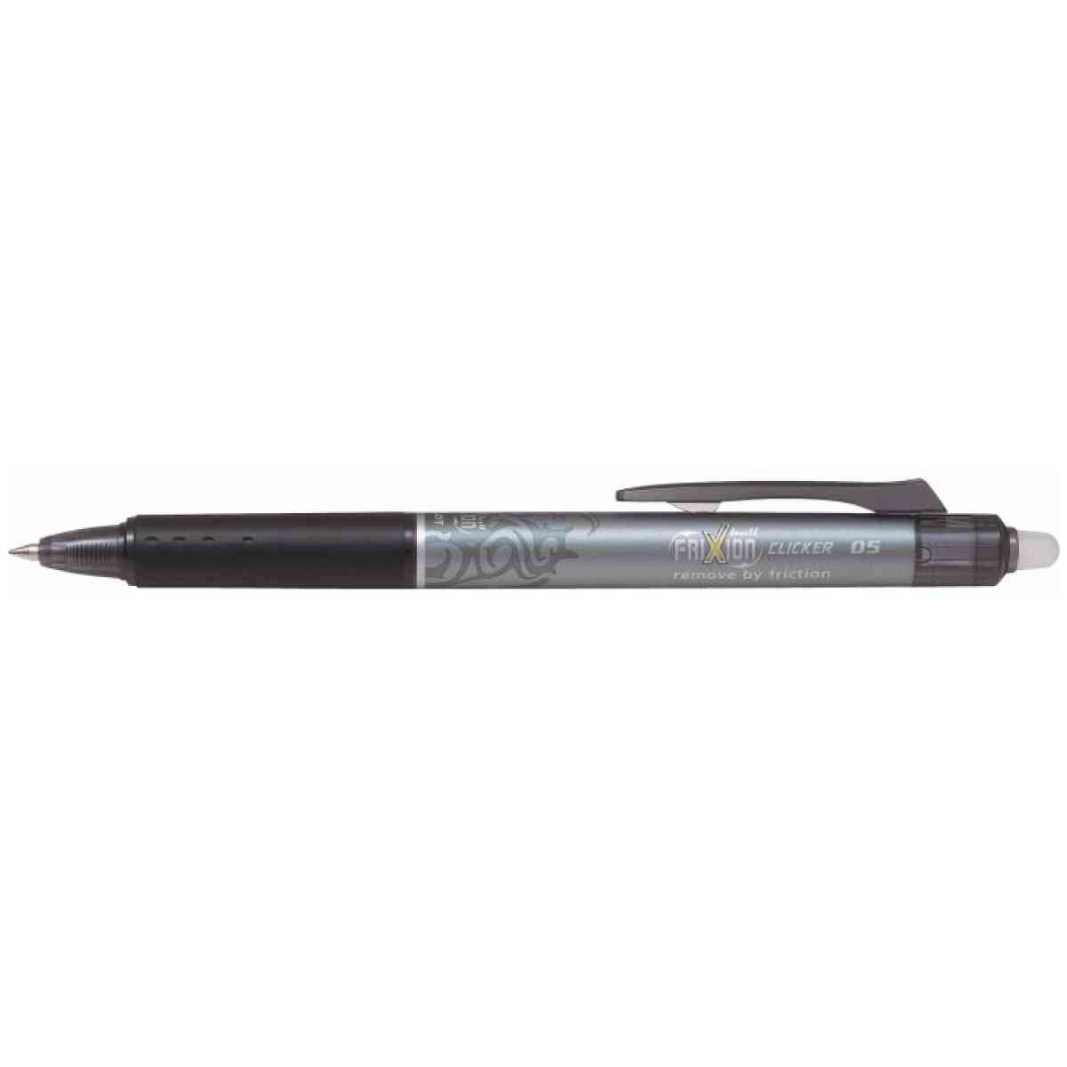 FriXion Clicker 0,5 Svart raderbarpenna