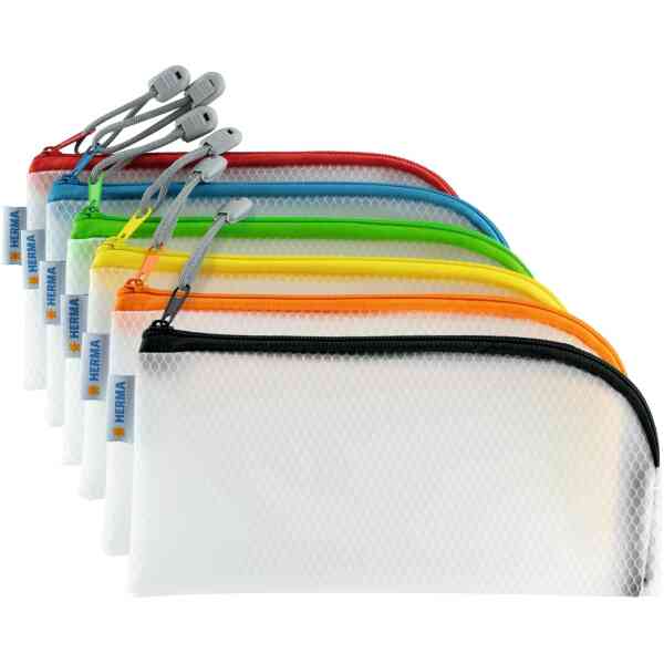 Herma Universal bag 23x11cm sort. Säljes styckvis olika färger.