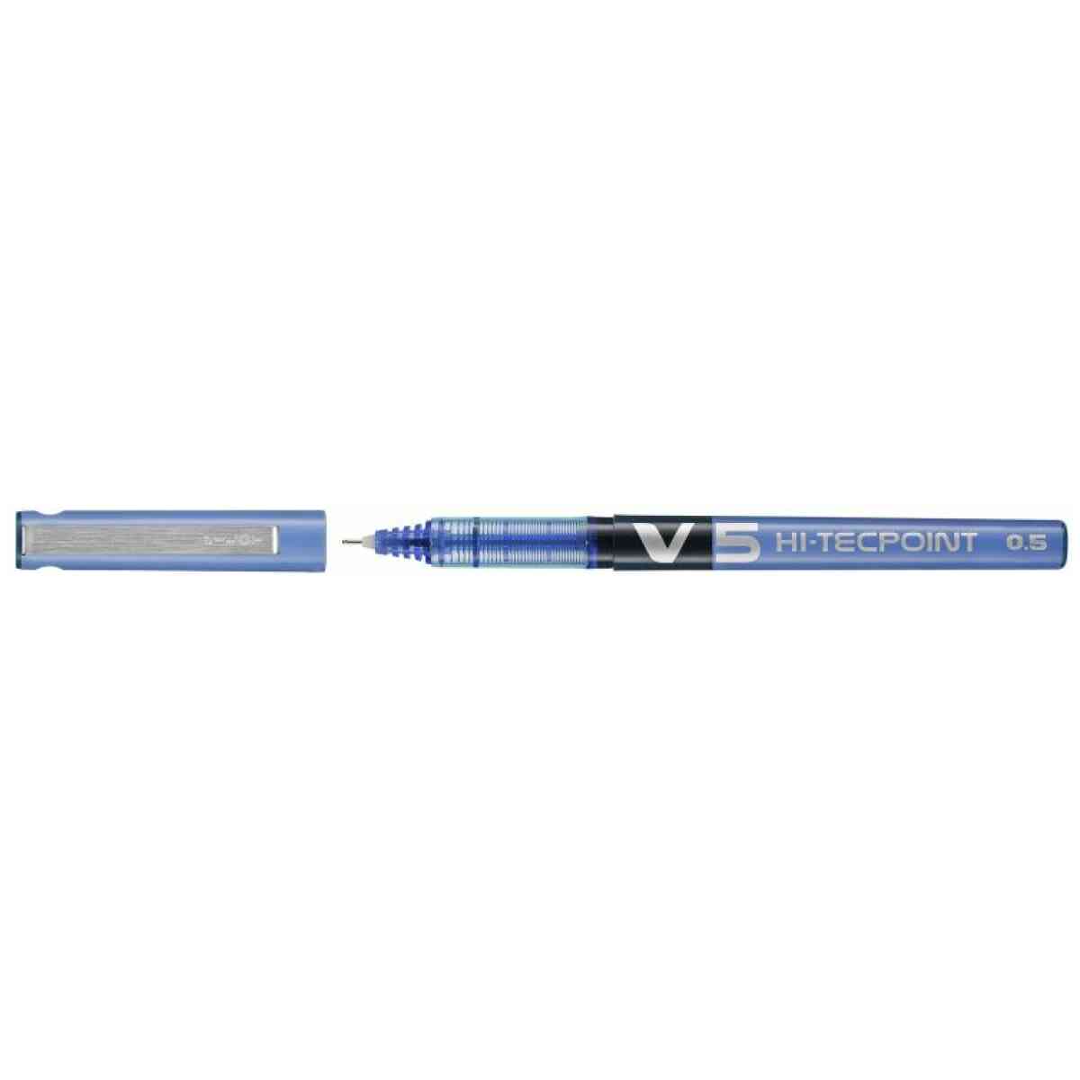 Hi Tecpoint V5 Rollerballpenna med vattenbaserat black Bla Fine Spets