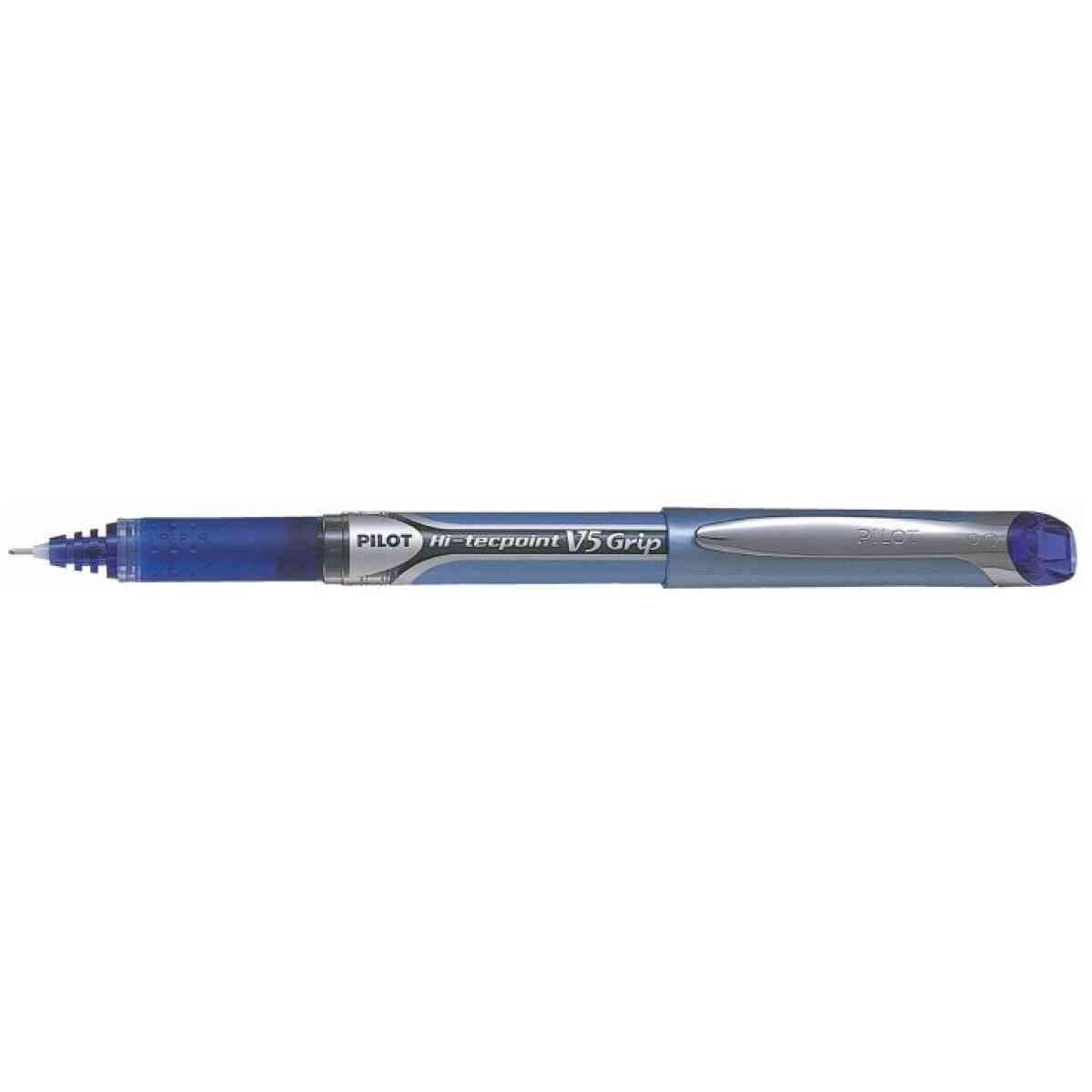 Hi Tecpoint V5 Grip Rollerballpenna med vattenbaserat black Bla Fine Spets