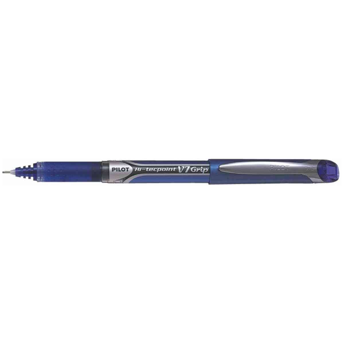 Hi Tecpoint V7 Grip Rollerballpenna med vattenbaserat black Bla Medium Spets