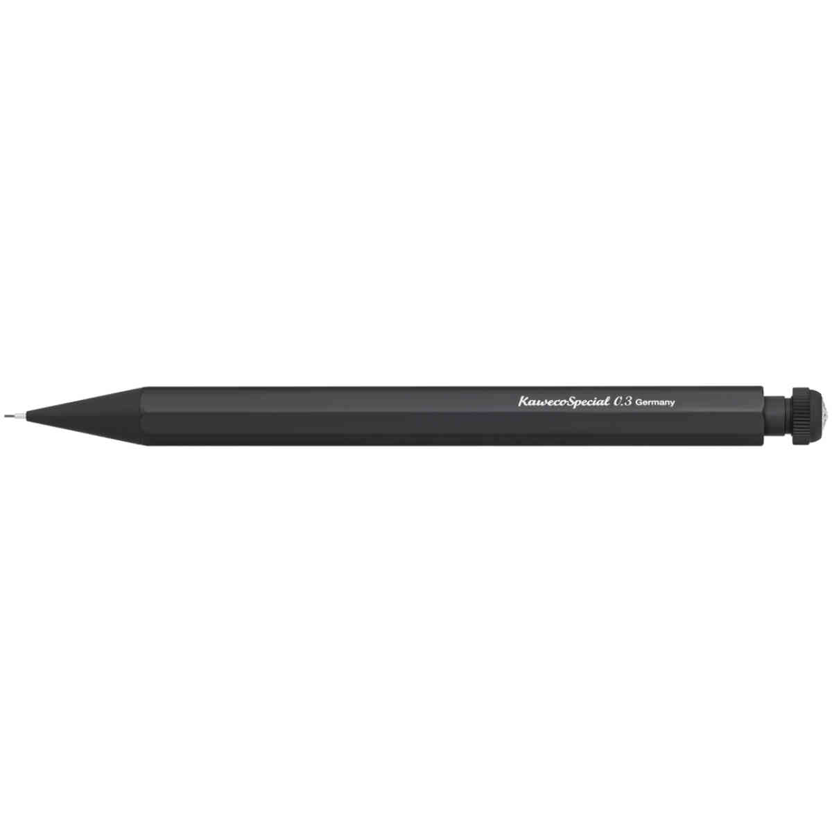 KAWECO SPECIAL MECHANICAL PENCIL Black 0.3 mm with eraser