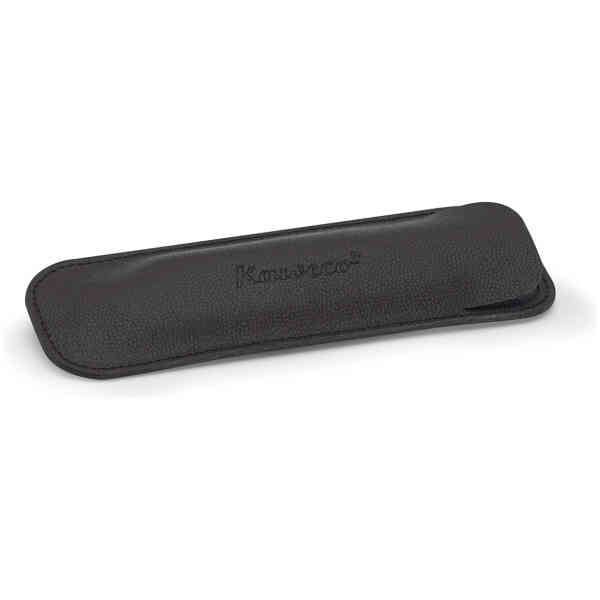 Kaweco ECO Leather Pouch Black for 2 Long Pens