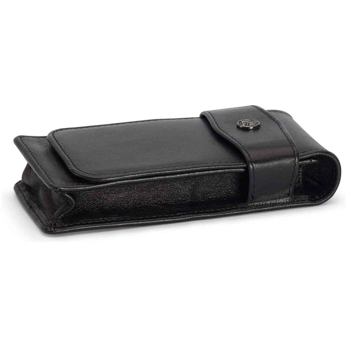 Kaweco 3 Pen Pouch w Flap Standard black s