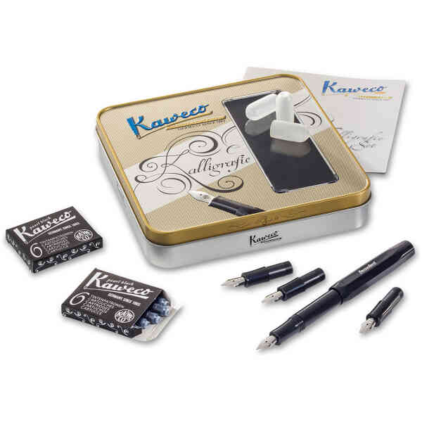 Kaweco CALLIGRAPHY Set Black (1.1/ 1.5/ 1.9/ 2.3)