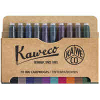 Kaweco Ink 10 pack allcolours open 01 web