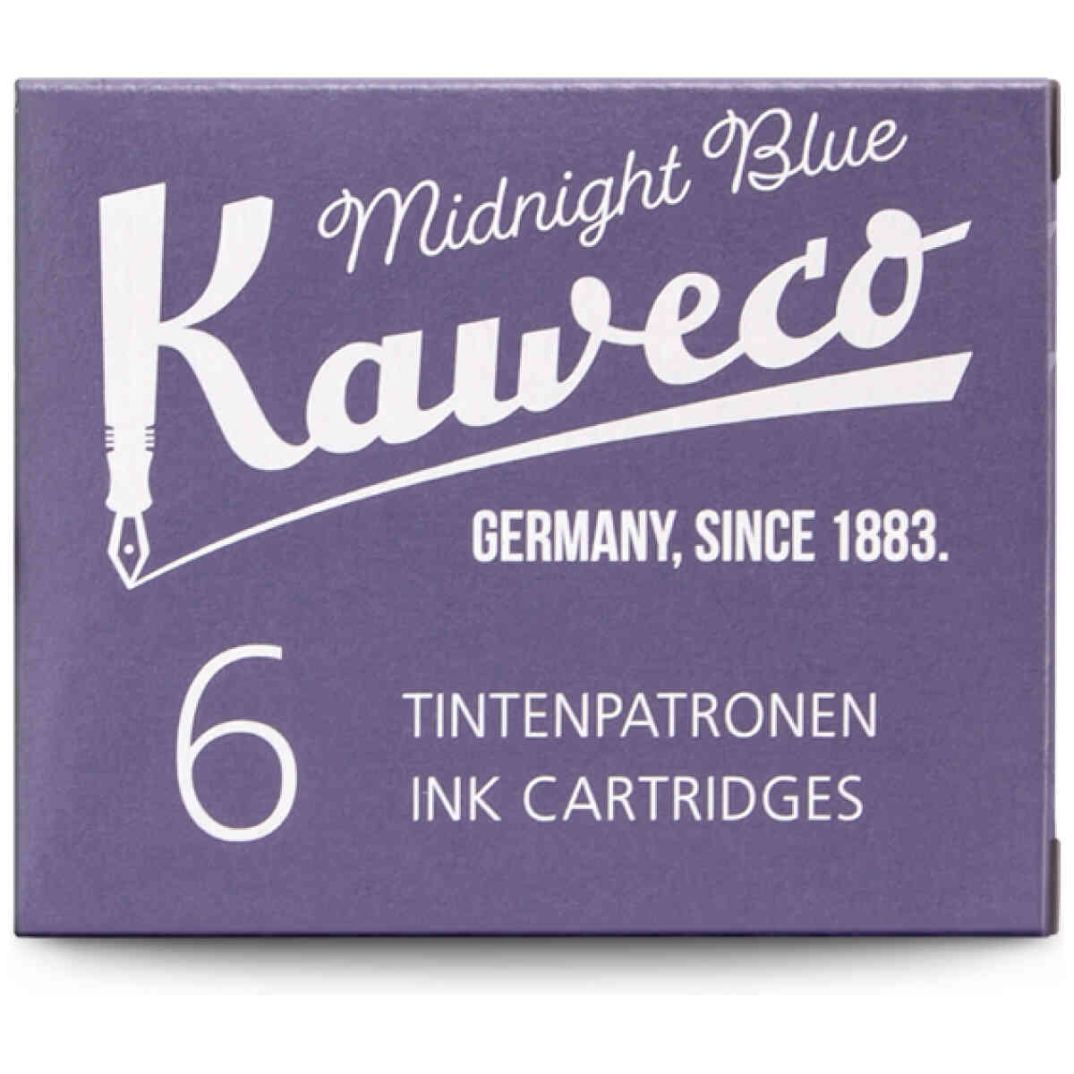 Kaweco Ink Cartridges 6 Pieces Midnight Blue