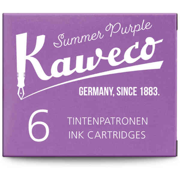 Kaweco Ink Cartridges 6 Pieces Summer Purple