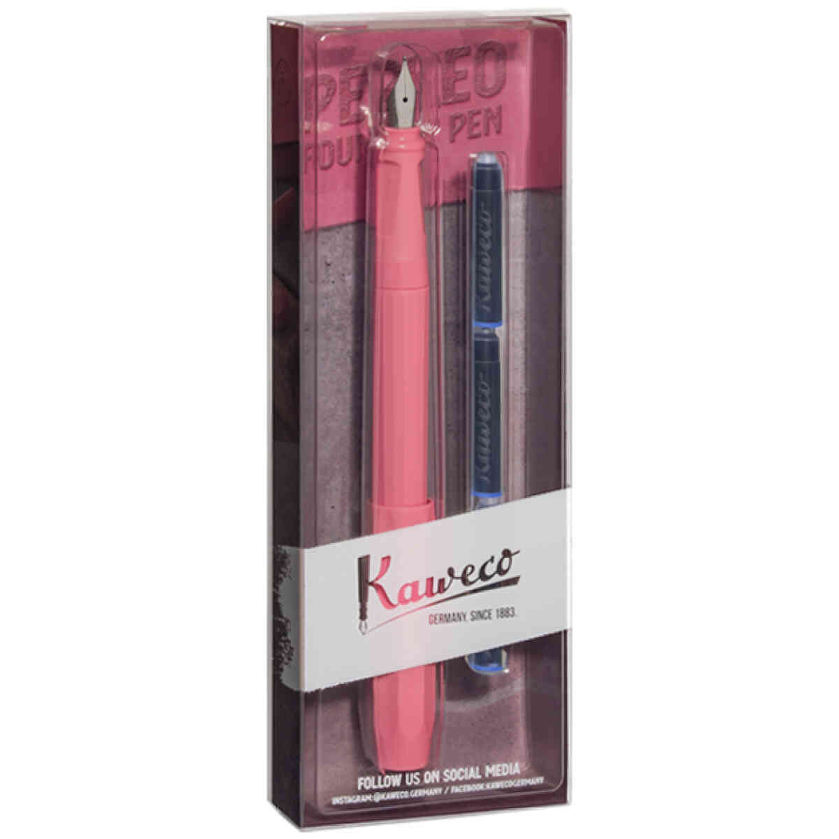 Kaweco PERKEO Fountain Pen Pack Peony Blossom
