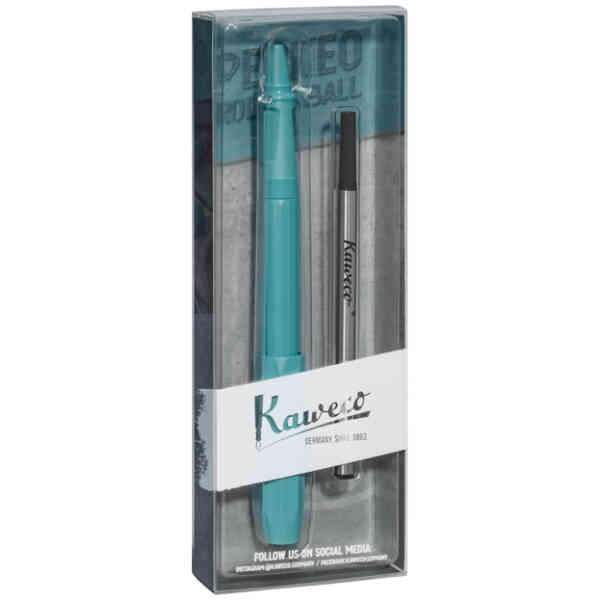 Kaweco PERKEO Roller Ball Pack Breezy Teal