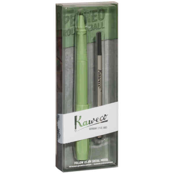 Kaweco PERKEO Roller Ball Pack Jungle Green