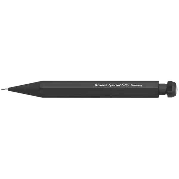 Kaweco SPECIAL "S"  Mechanical Pencil 0.7 Black, with eraser