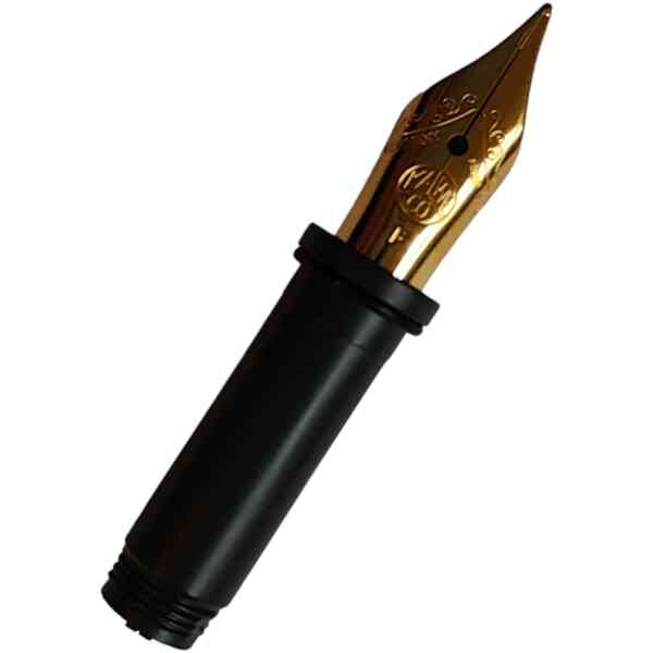 Kaweco Steel Nib gold-plated 190 with thread for PF