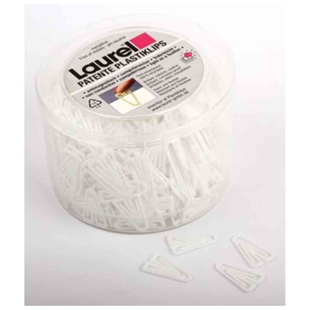 Plastgem Laurel 25 mm 500/ask Vit