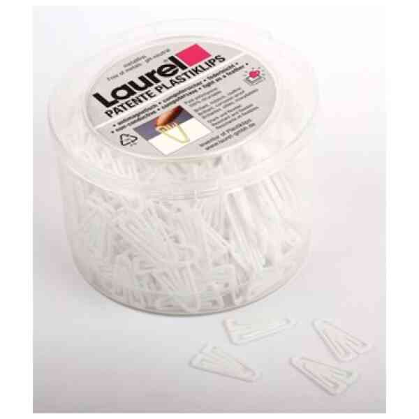 Plastgem Laurel 25 mm 500/ask Vit
