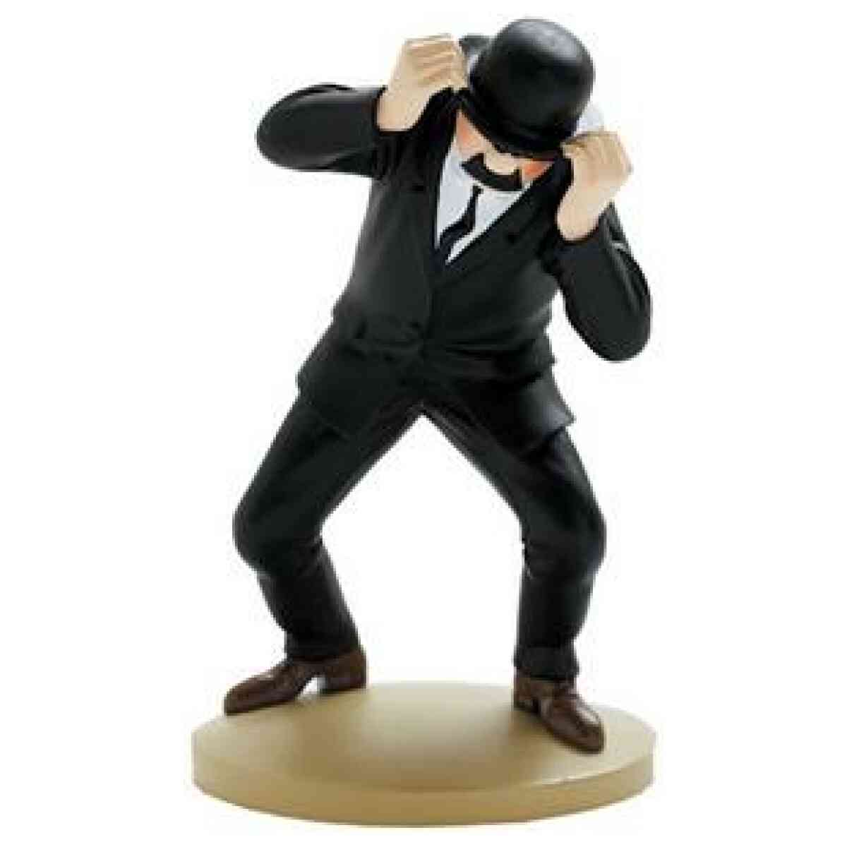 Dupont med hatt - Staty i resin - 12 cm