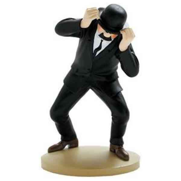 Dupont med hatt - Staty i resin - 12 cm