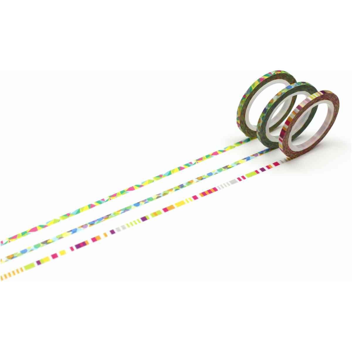 Masking Tejp Slim 3 mm: set POP, (3 rolls per set, each 3 mm wide) - Bild 2