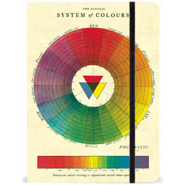 Color Wheel Notebook 21x15cm