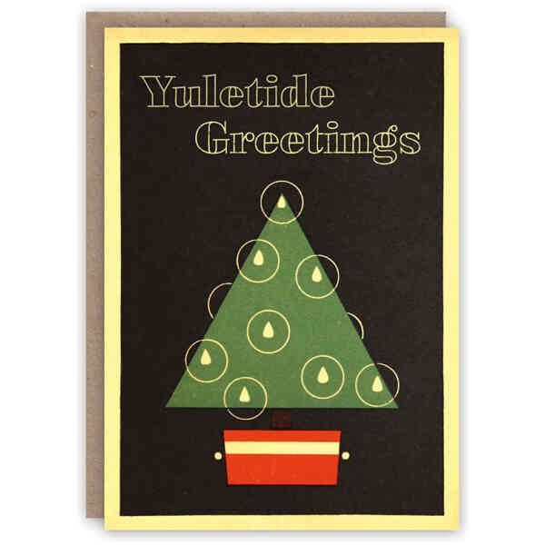 Yuletide Greetings Christmas card