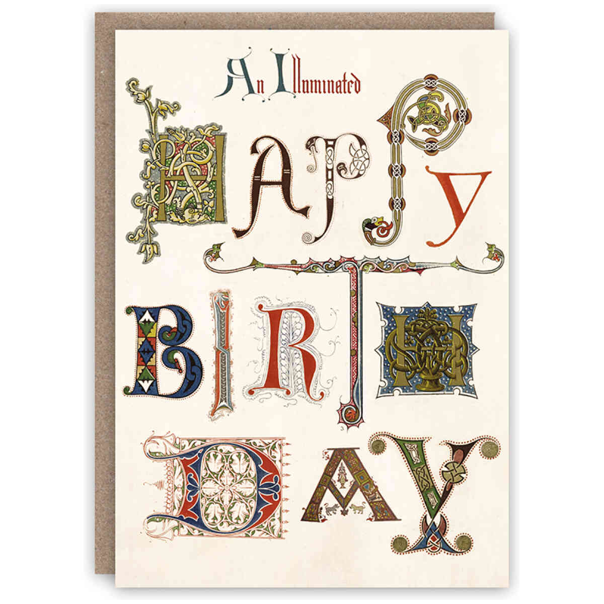 Illuminated Happy Birthday card