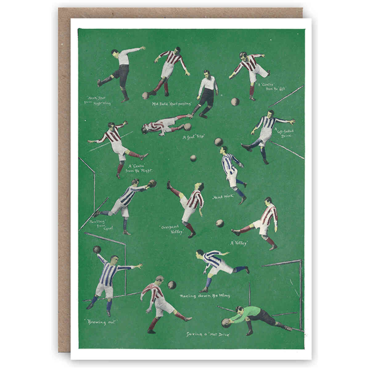 Football greeting card