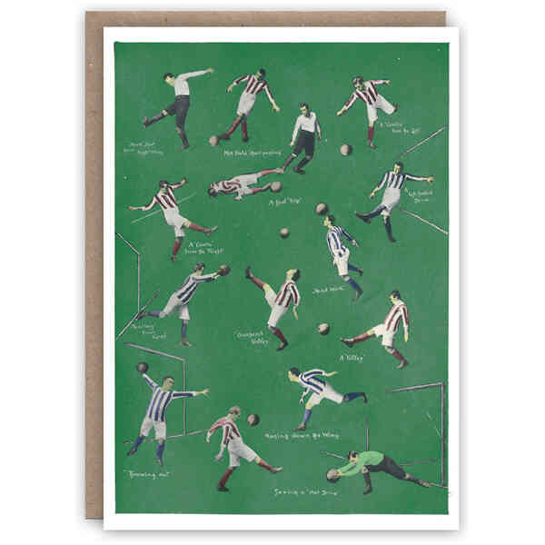 Football greeting card