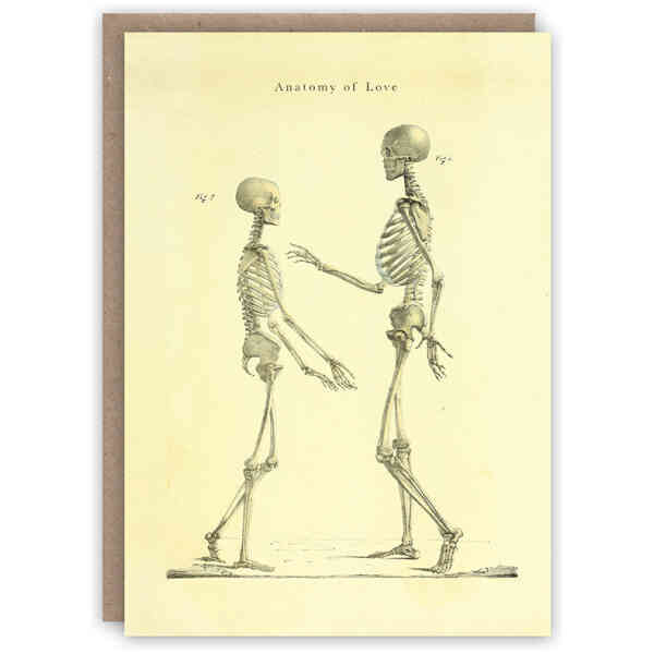 Anatomy of Love greeting card