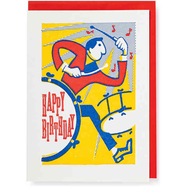 Birthday Drummer