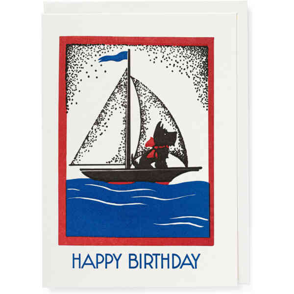 Scottie Dog Happy Birthday