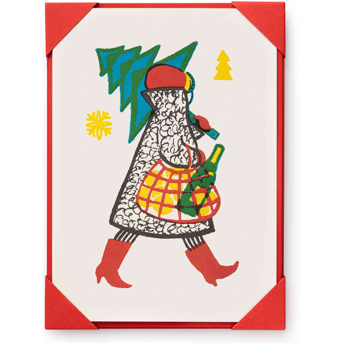 Festive Lady (pack of 5)