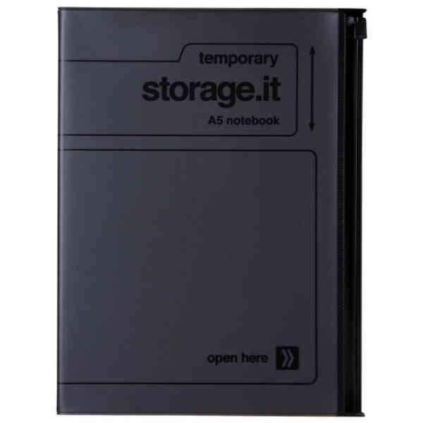 Notebook A5 Storage.IT / Black