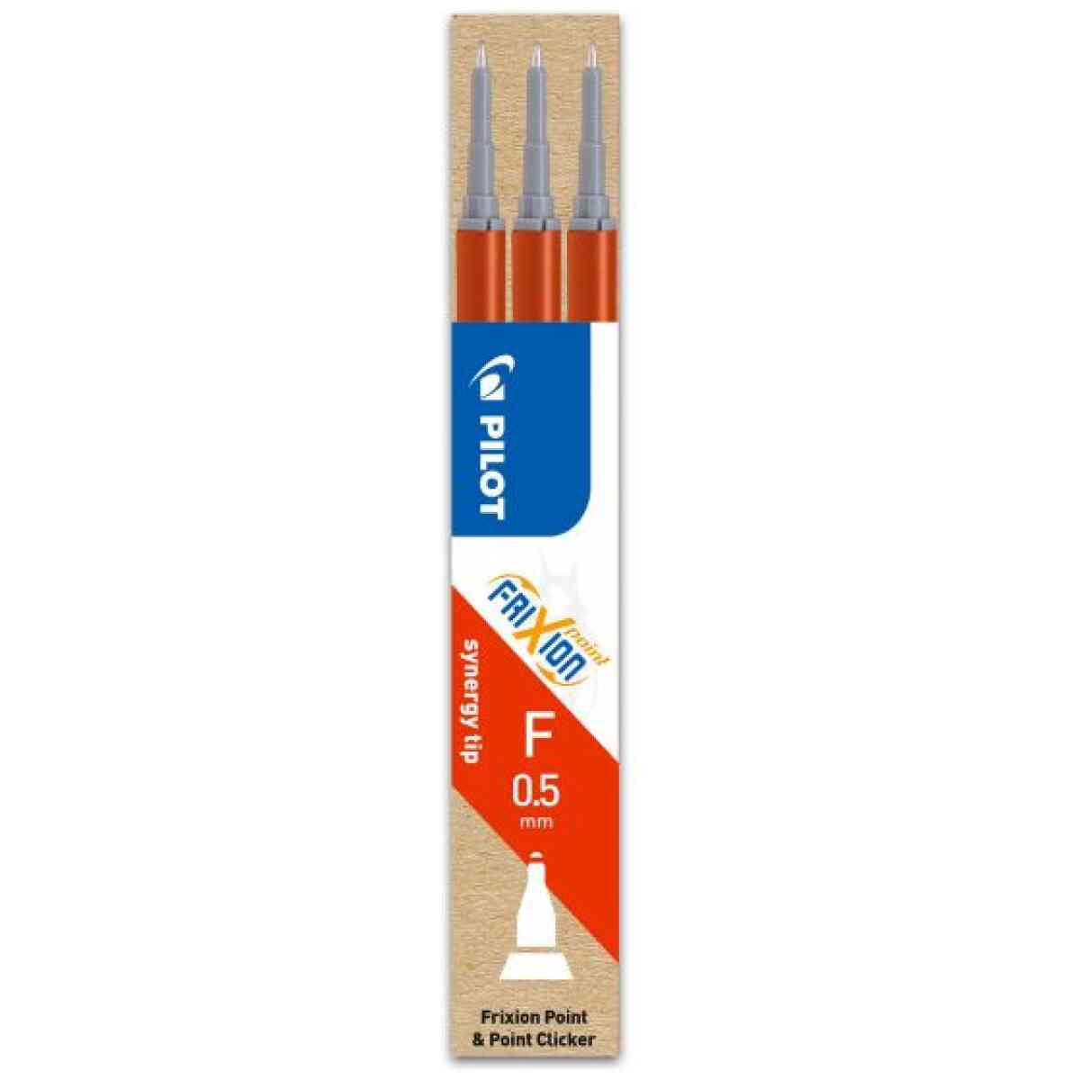 Set med 3 Refiller for FriXion Point Rod Fine Spets