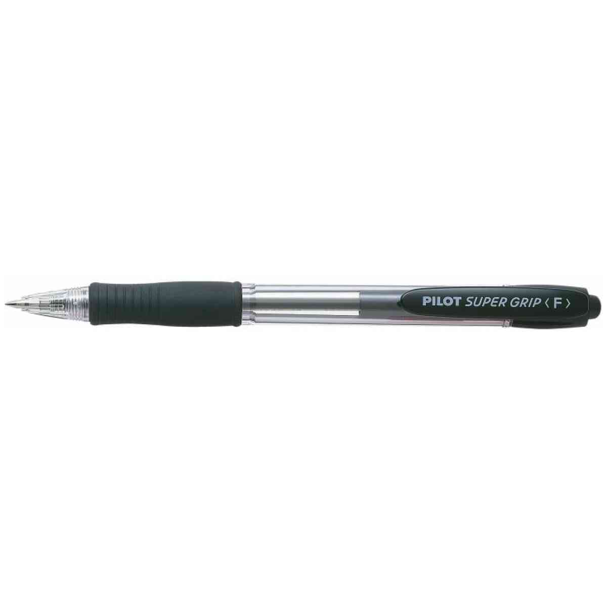 Kulspets Super Grip F Svart