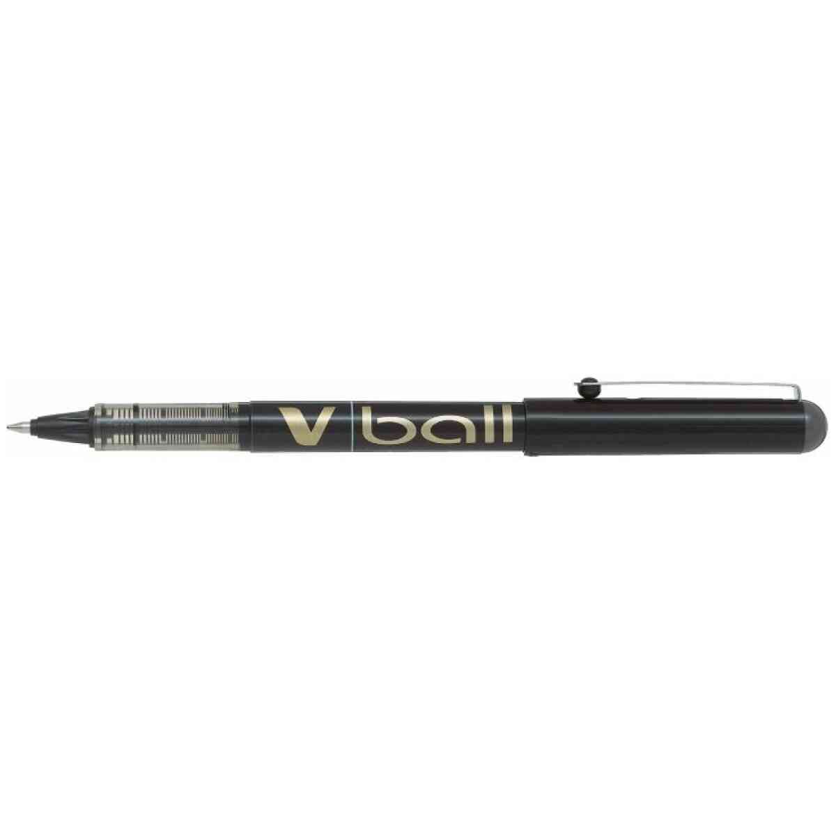 V Ball 07 Rollerballpenna med vattenbaserat black Svart Medium Spets