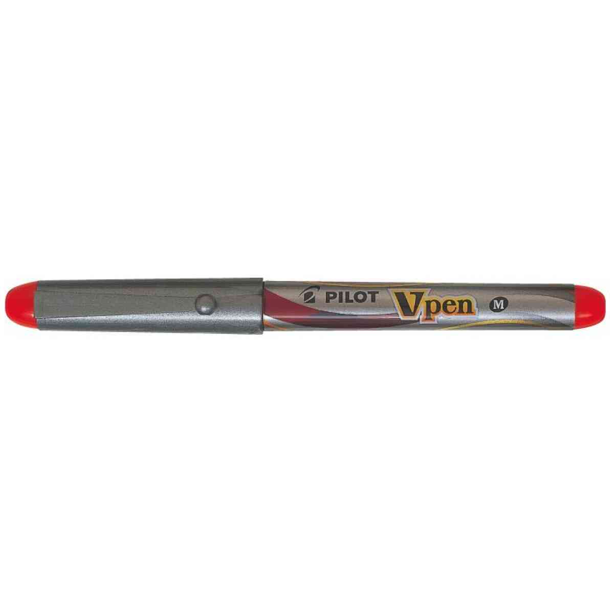 V Pen Silver reservoarpenna Rod Medium Spets