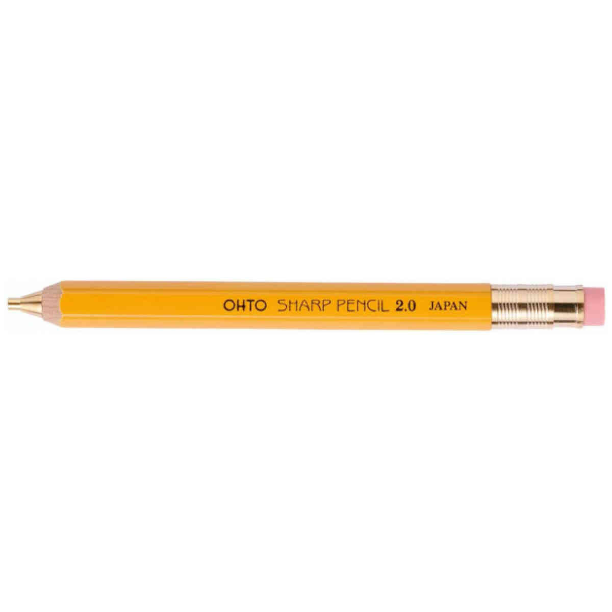 Mechanical pencil 2.0, OHTO // Yellow