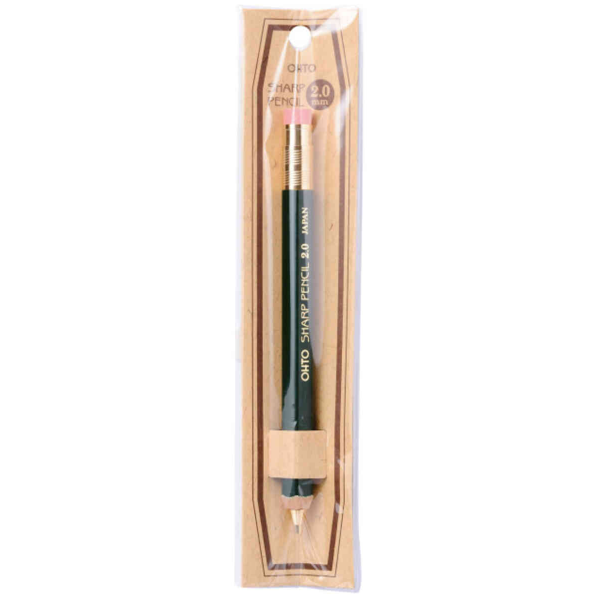Mechanical pencil 2.0, OHTO // Burgundy - Bild 2