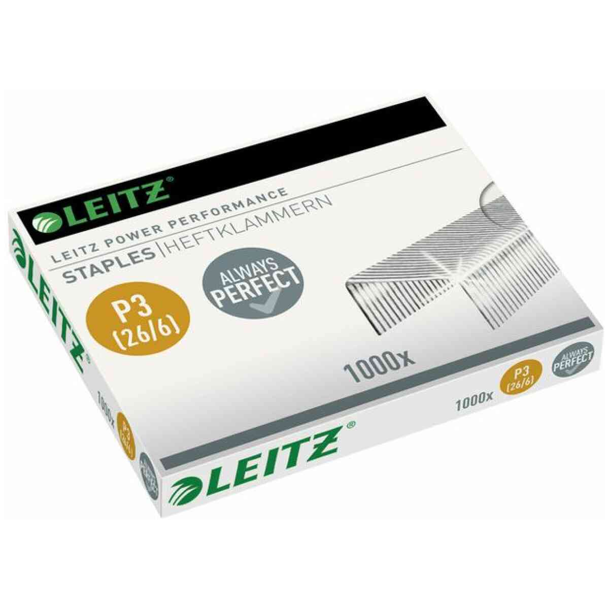 Häftklammer LEITZ P3 26/6 1000/fp