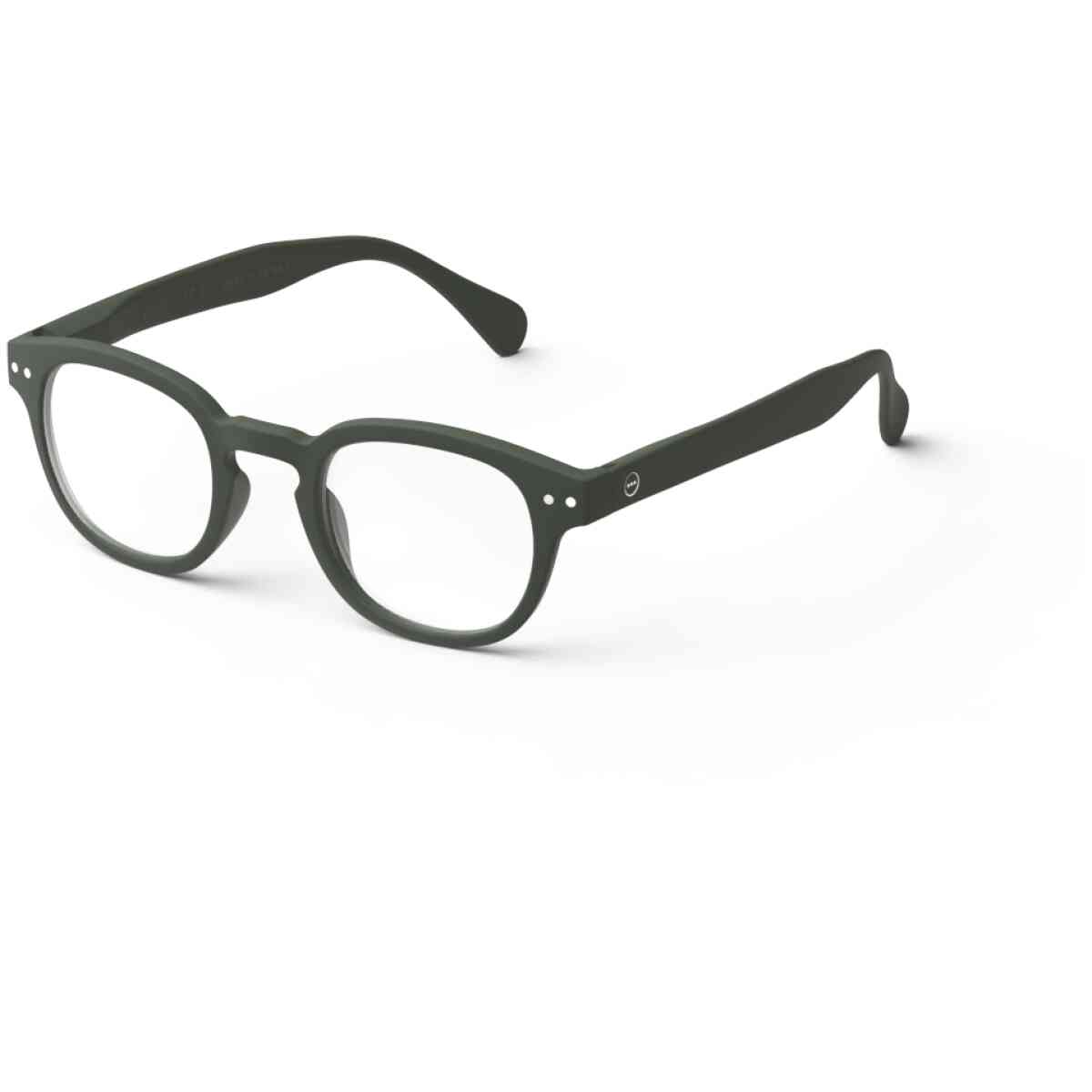 c kaki green reading glasses 2