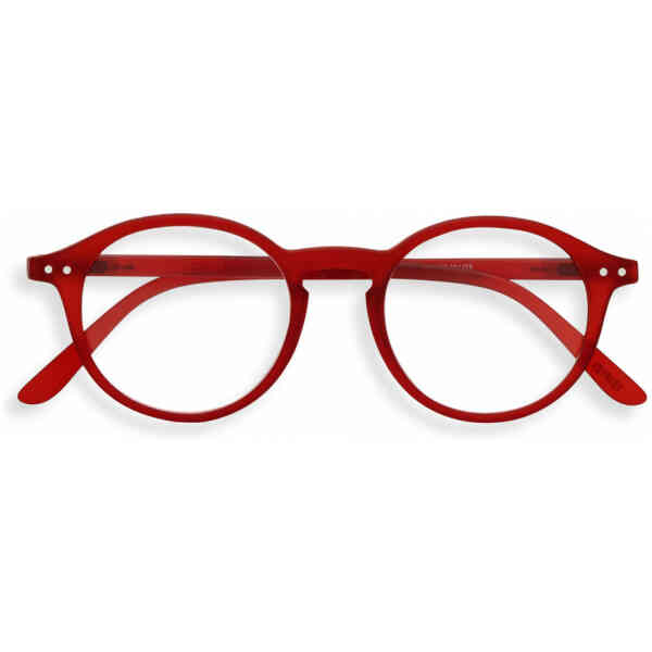 d red reading glasses