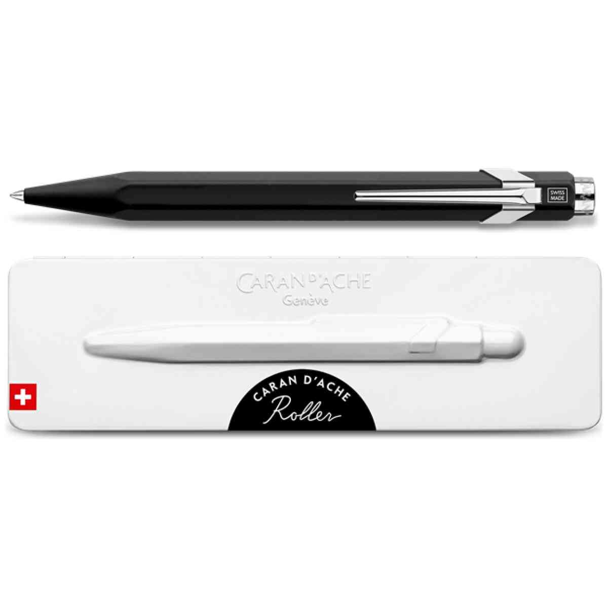 Caran d'Ache Roller Pen 849, Black with etui