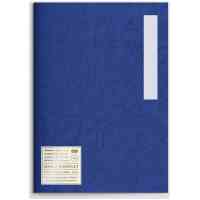 hanjibookleta5plainblue