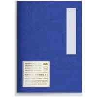 hanjibookleta6plainblue