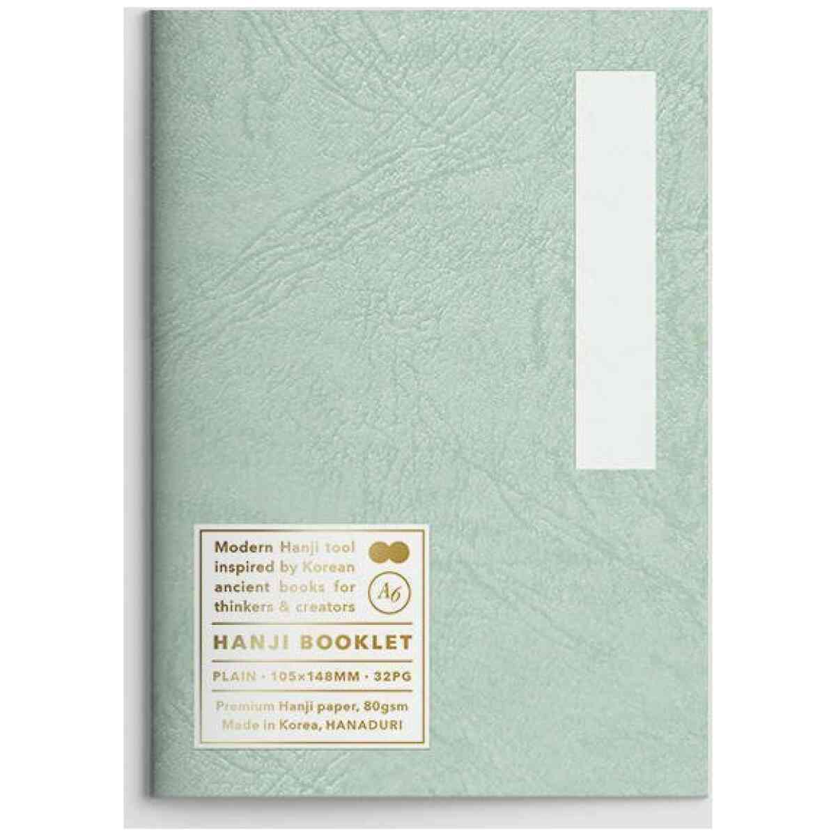 Hanji-häfte A6 Plain Mint