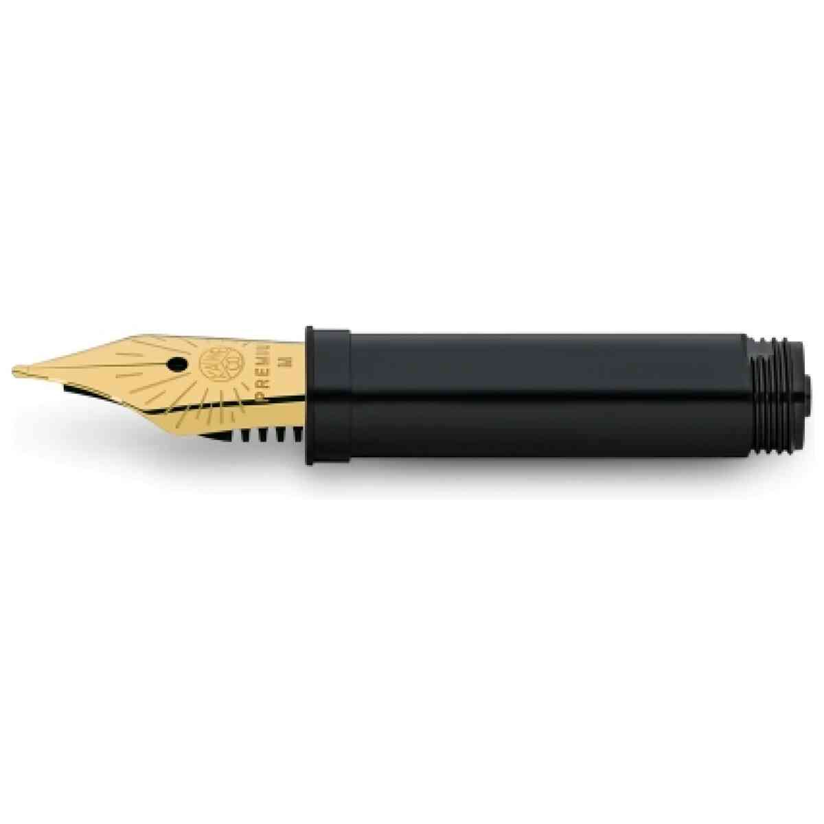 kaweco premium steel nib gold plated 060 with thread